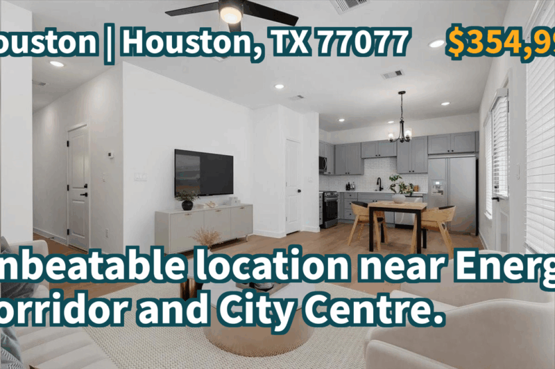 Houston, TX 77077 | $354,999 | 1,431 Sqft, 3 beds, 2 full and 1 half baths, Single-Family | Unbeatable location near Energy Corridor and City Centre.